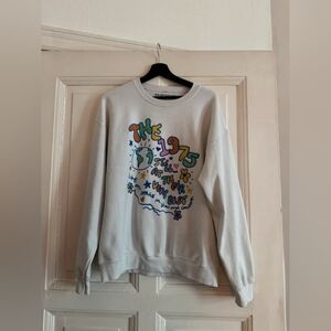 Graphic White Sweatshirt
